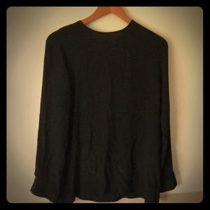 Emporio Armani silk long sleeve tunic shirt